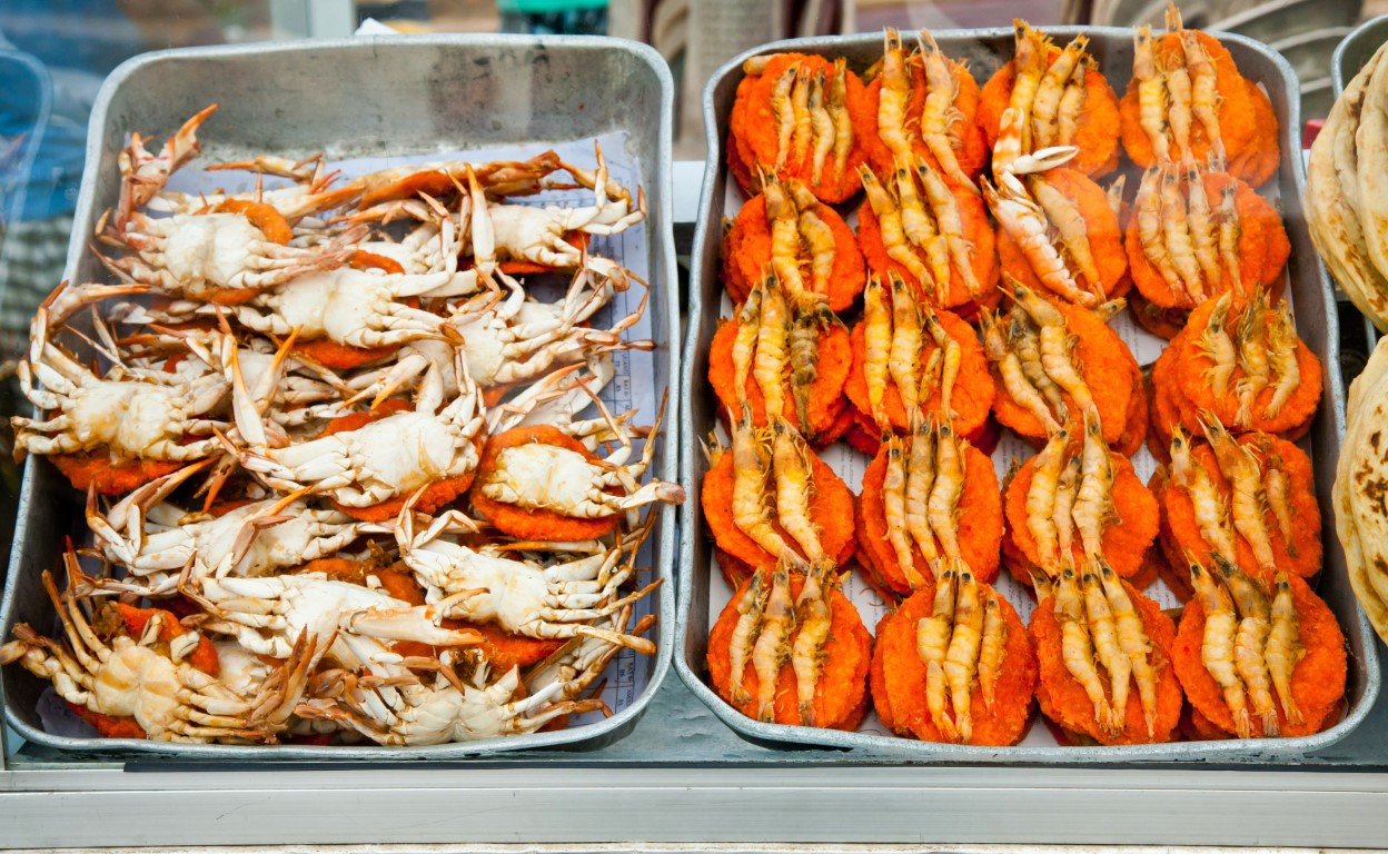 Street Food in Galle Face Green Colombo
